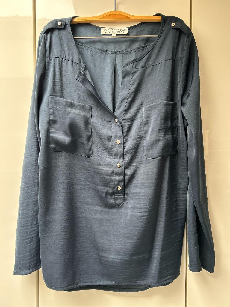 Cache Cache blauwe tuniek - Maat 3, Blauw, Maat 42/44 (L), Ophalen of Verzenden, Zo goed als nieuw