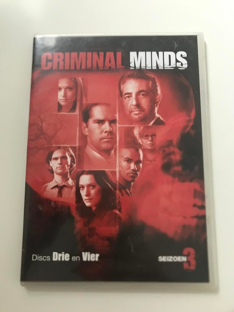 DVD Criminal Minds seizoen 3, Cd's en Dvd's, Vanaf 12 jaar, Ophalen of Verzenden, Zo goed als nieuw, Actie en Avontuur