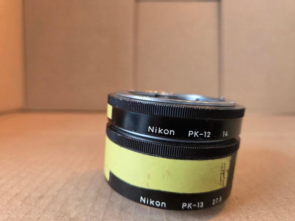Tubes d'extension Nikon PK12 + PK13, Enlèvement ou Envoi, Utilisé
