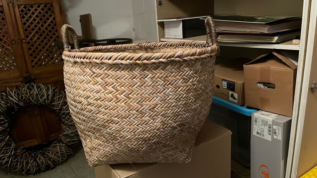 Decoratieve mand, Ophalen, Zo goed als nieuw, Mand