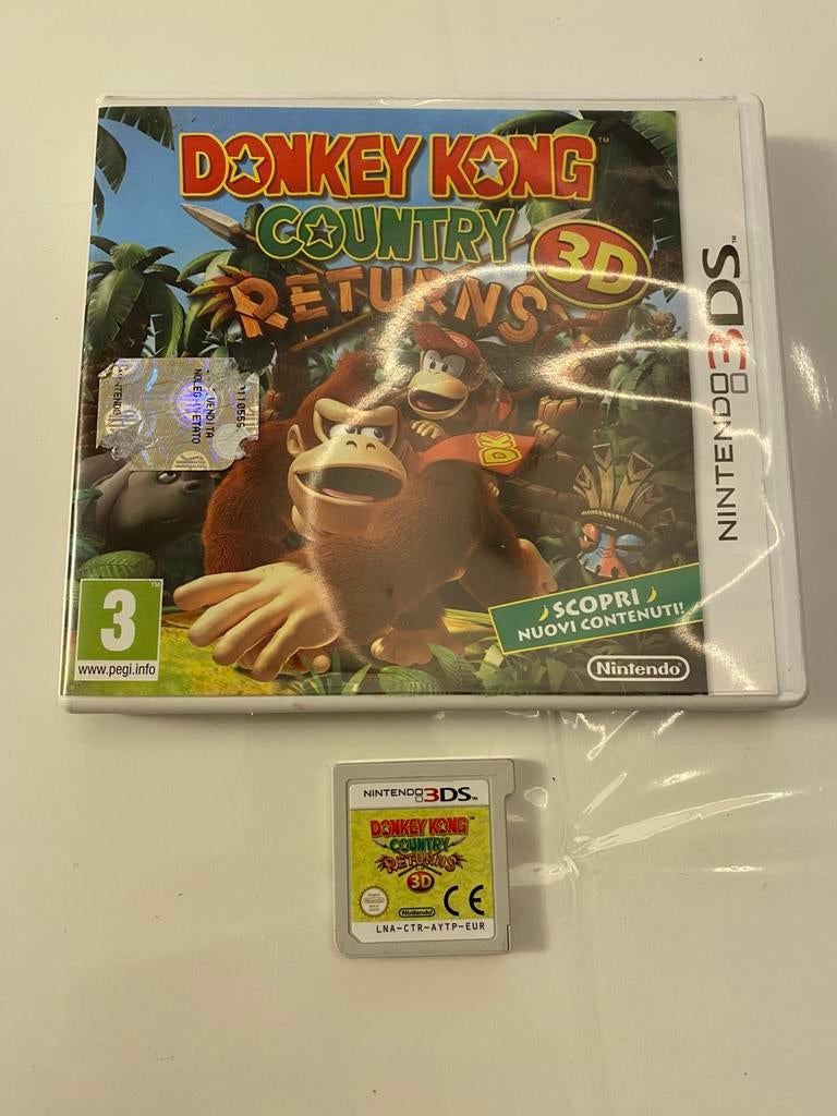 Donkey Kong Country keert terug naar 3DS, Ophalen of Verzenden, Zo goed als nieuw