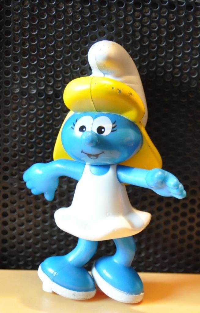 figurine schtroumpfette (14), Enlèvement ou Envoi, Utilisé, Schtroumpfette, Poupée, Figurine ou Peluche