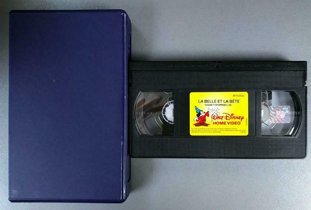 VHS La belle et la bête, Tous les âges, Enlèvement ou Envoi, Dessins animés et Film d'animation, Dessin animé