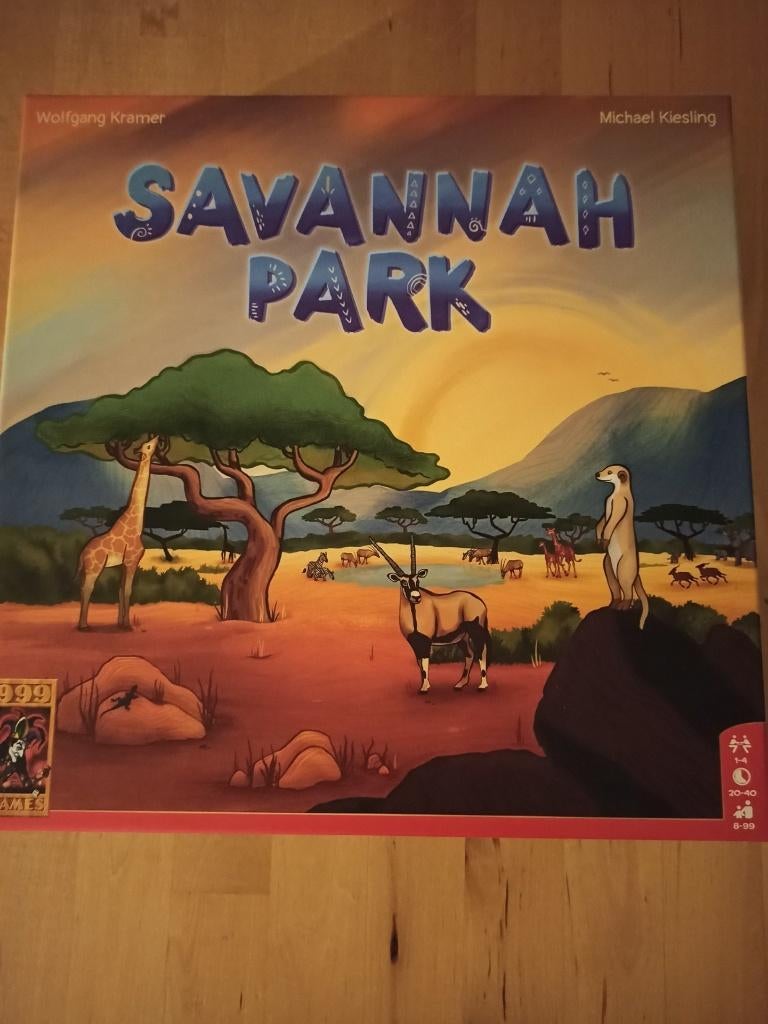 Savannah Park, Ophalen of Verzenden, Zo goed als nieuw, 999 Games
