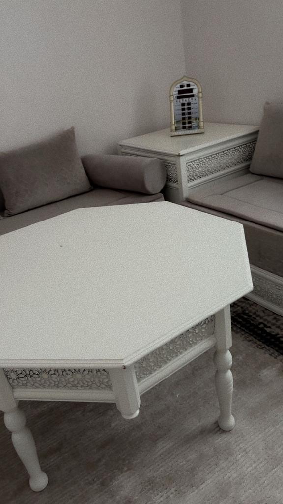 Sedari complet, Maison & Meubles, Enlèvement, Utilisé, Blanc