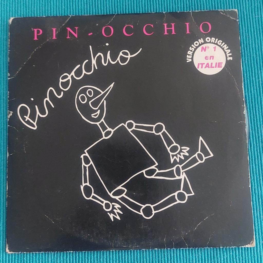 Pin-Occhio - Pinocchio, 1 single, Enlèvement ou Envoi, Utilisé, Pop