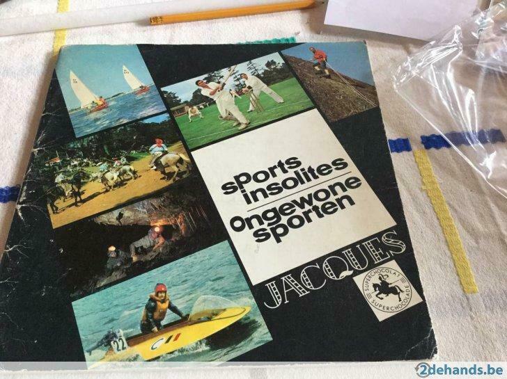 Chromo Jacques ongewone sporten(*), Verzamelen, Ophalen of Verzenden, Gebruikt, Prent