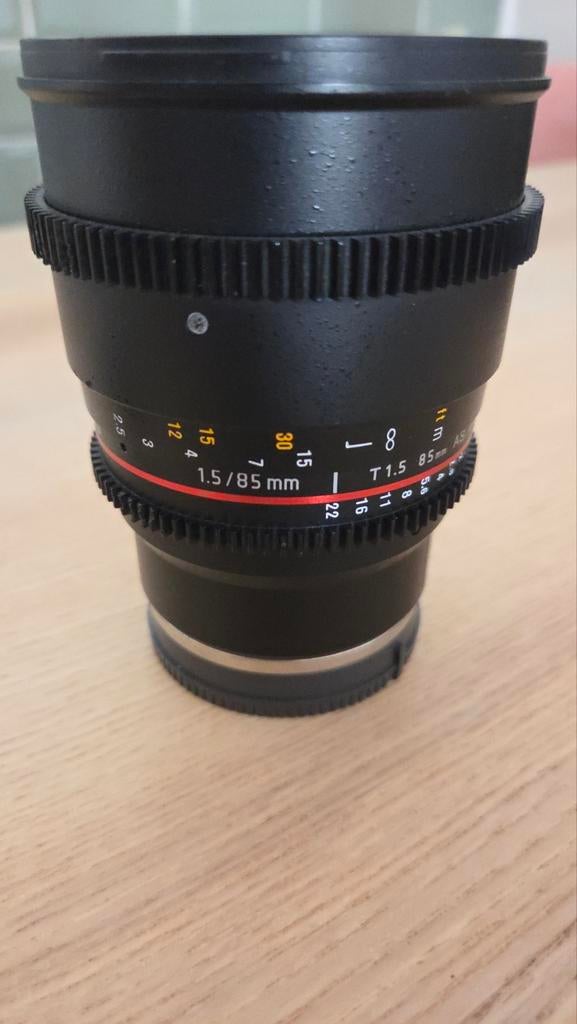 Samyang 85mm, Ophalen of Verzenden, Zo goed als nieuw
