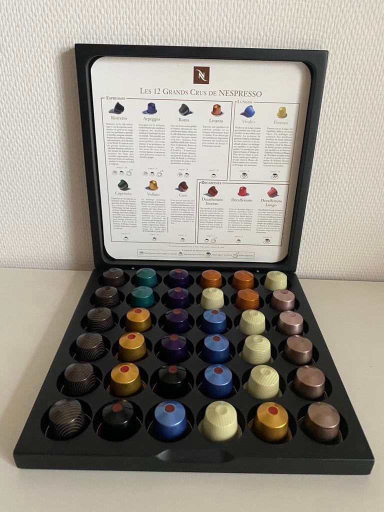 Nespresso  2 Coffret en bois pour capsule, Enlèvement ou Envoi