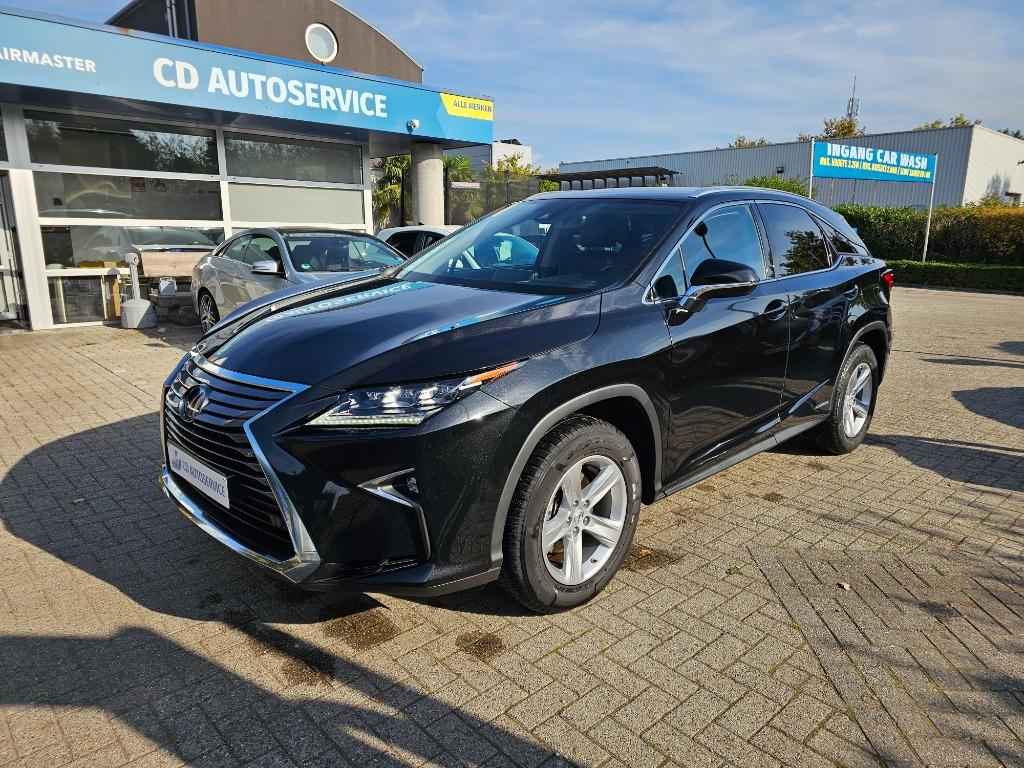 Lexus RX450h (hybrid) Luxury Line!!! Garantie tot 2028 Lexus, Auto's, Lexus, Automaat, USB, Zwart, Leder