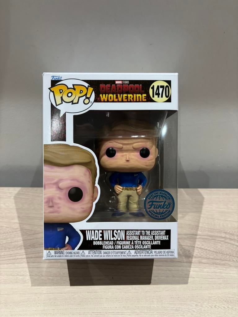 Funko Pop ! Marvel #1470 Wade Wilson - Deadpool et Wolverine, Collections, Jouets miniatures, Comme neuf, Enlèvement ou Envoi