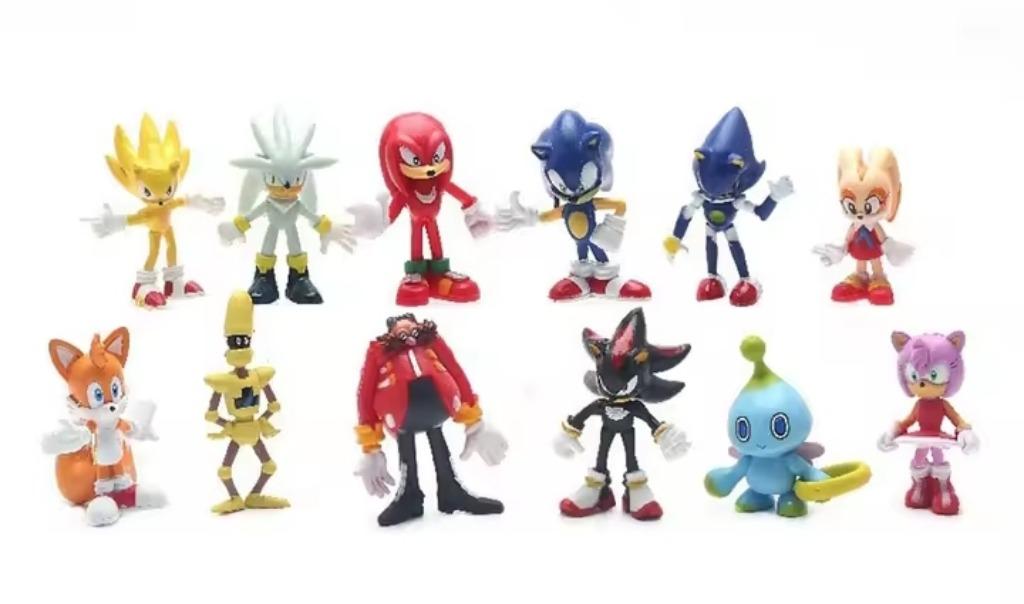 Sonic 12 figuren - Nieuw, Verzenden, Nieuw