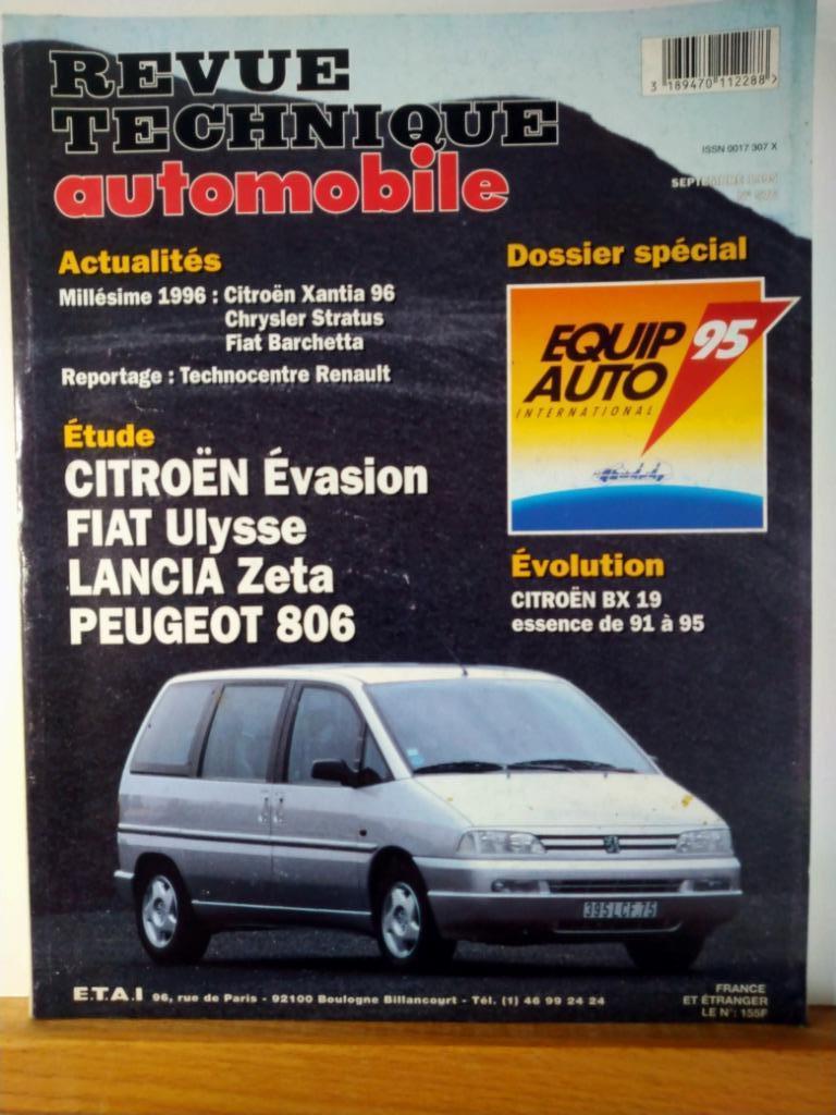 RTA - Citroën Evasion - Fiat Ulysse - n576, Envoi