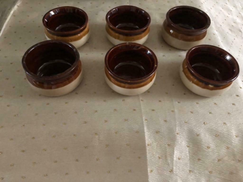 5 potjes in keramiek, Huis en Inrichting, Keramiek, Ophalen of Verzenden, Zo goed als nieuw, Kom(men)