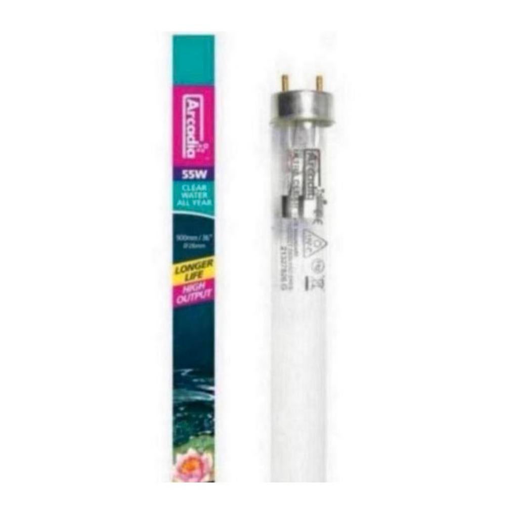 T8 HO UVC Lamp, 900mm, 55 Watt Arcadia TL-buis licht lamp, Ophalen of Verzenden, Nieuw, 30 tot 60 watt