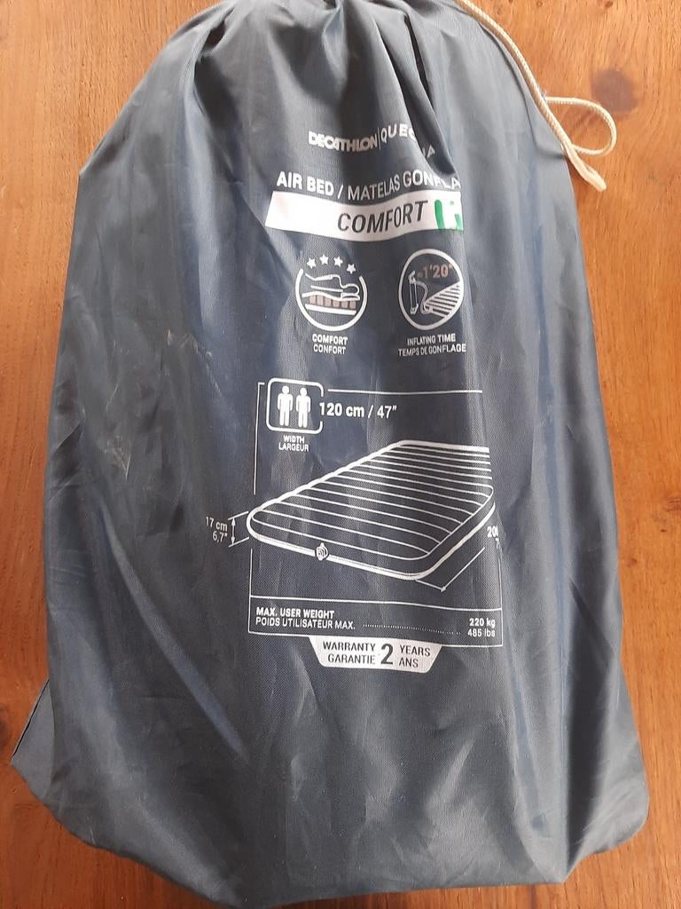 Matelas gonflable 1Pers, Enlèvement