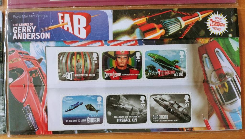 Timbre Royaume-Uni The thunderbirds UK, Enlèvement ou Envoi