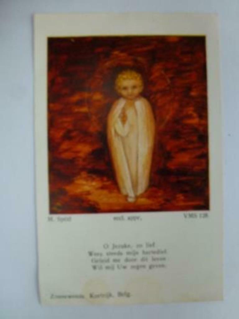 bidprentje plechtige H Kommunie Kinnart Frans Leuven 1938, Verzenden, Bidprentje