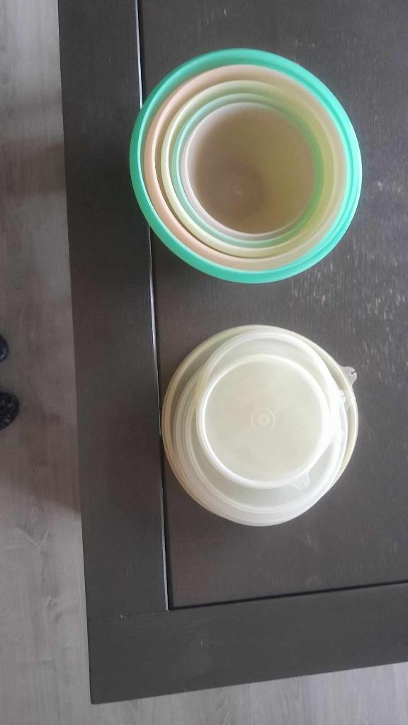 tupperware, Ophalen, Gebruikt