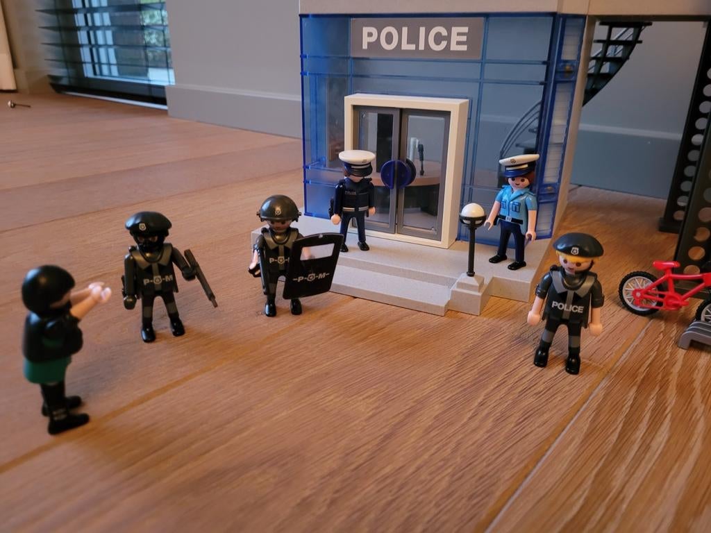 Playmobil politiekantoor + attributen, Kinderen en Baby's, Speelgoed | Playmobil, Ophalen, Zo goed als nieuw