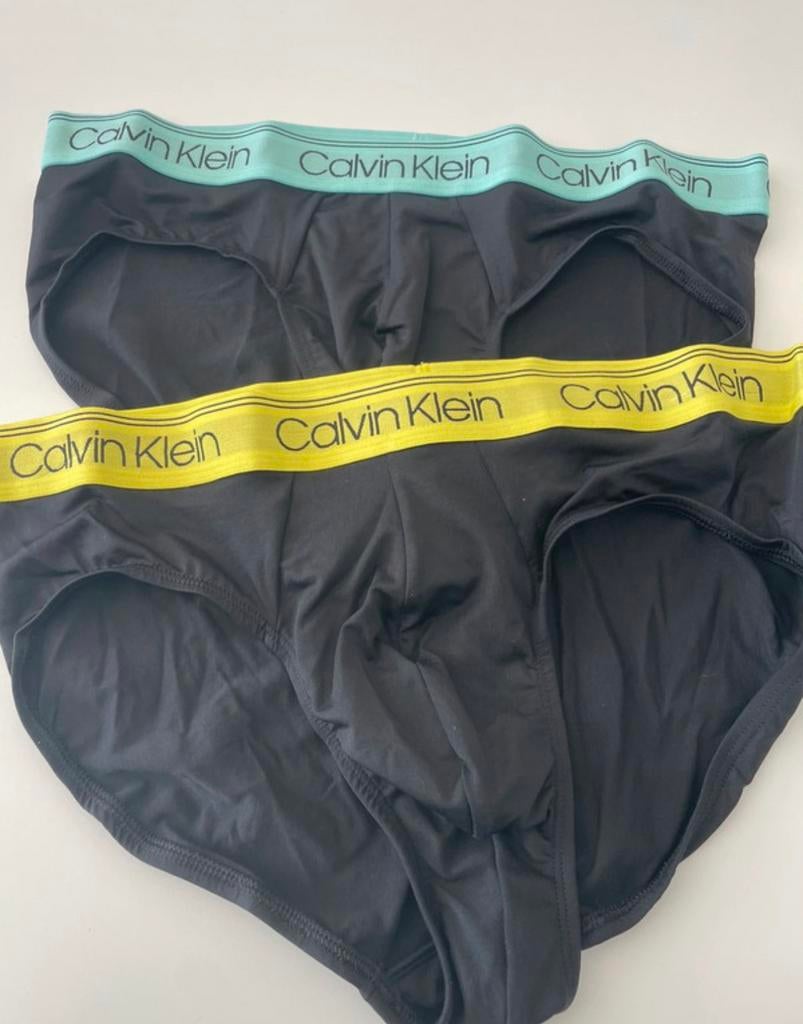 Culotte en microfibre Calvin Klein, Envoi, Noir, Slip