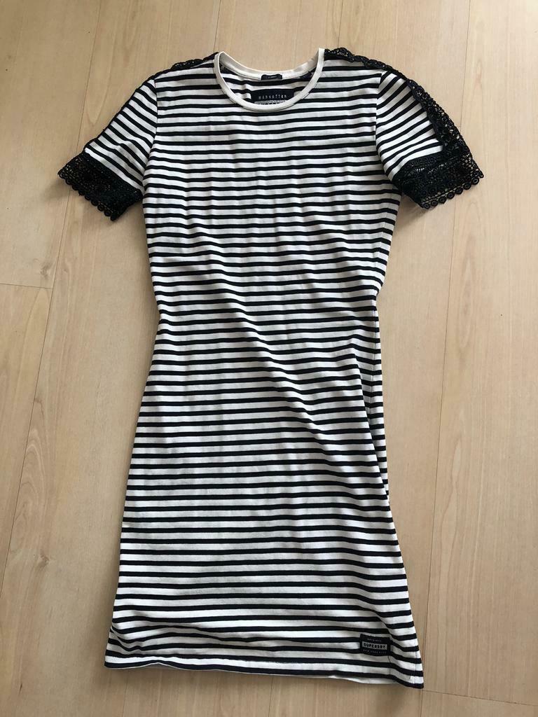 Gestreept kleedje Superdry x small, Kinderen en Baby's, Ophalen of Verzenden, Gebruikt, Meisje, Jurk of Rok