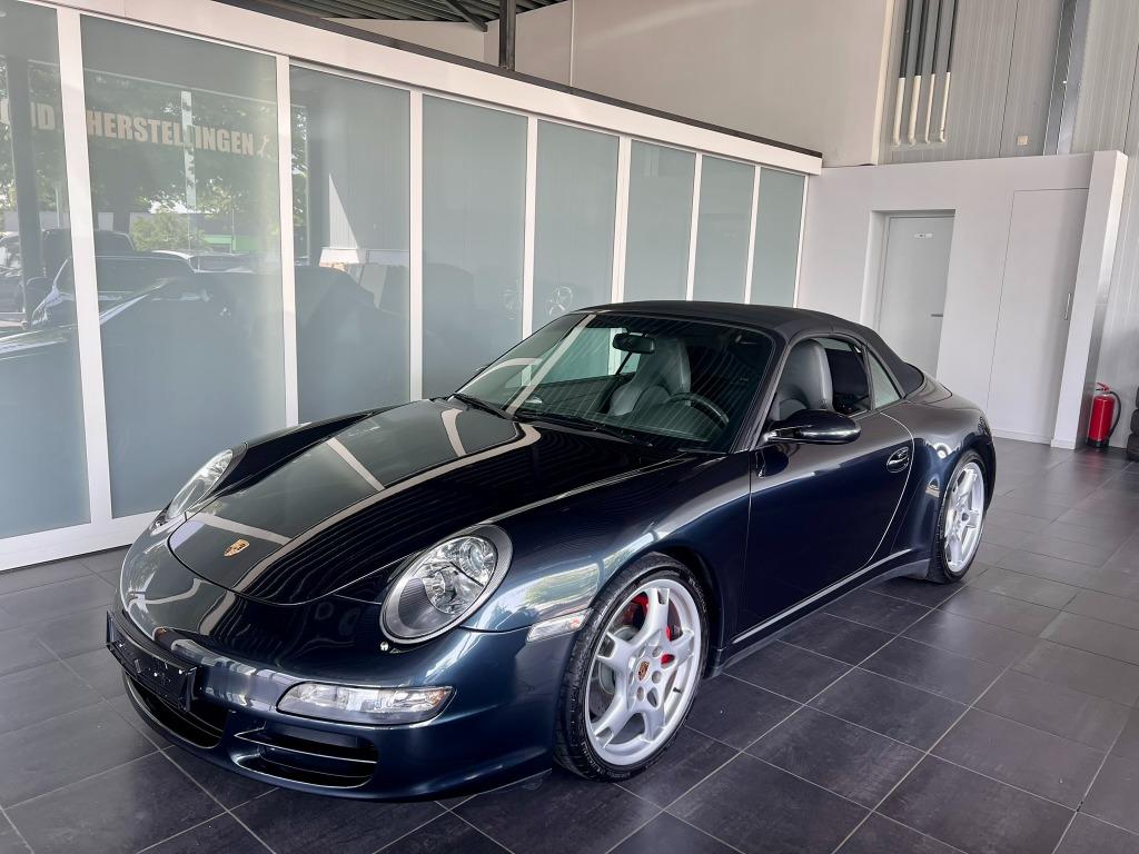Porsche Carrera 911 4S (997) 3.8i Cabrio, Auto's, Porsche, Automaat, Cabriolet, Leder, Bedrijf