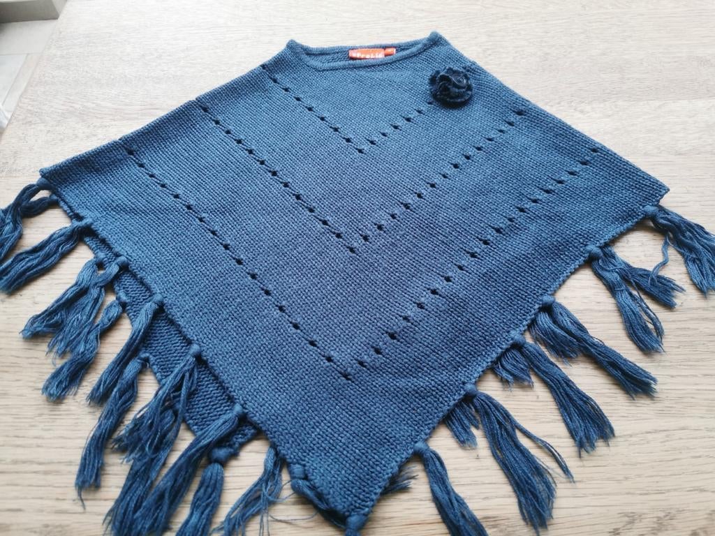 Heel mooie meisjes poncho van Efratis, Kinderen en Baby's, Ophalen of Verzenden, Zo goed als nieuw, Meisje, Trui of Vest