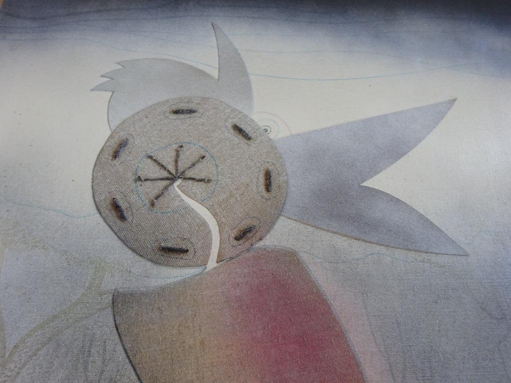 Herwig - van Holsbeeck, doek, 80 x 70, Smog '84, Enlèvement