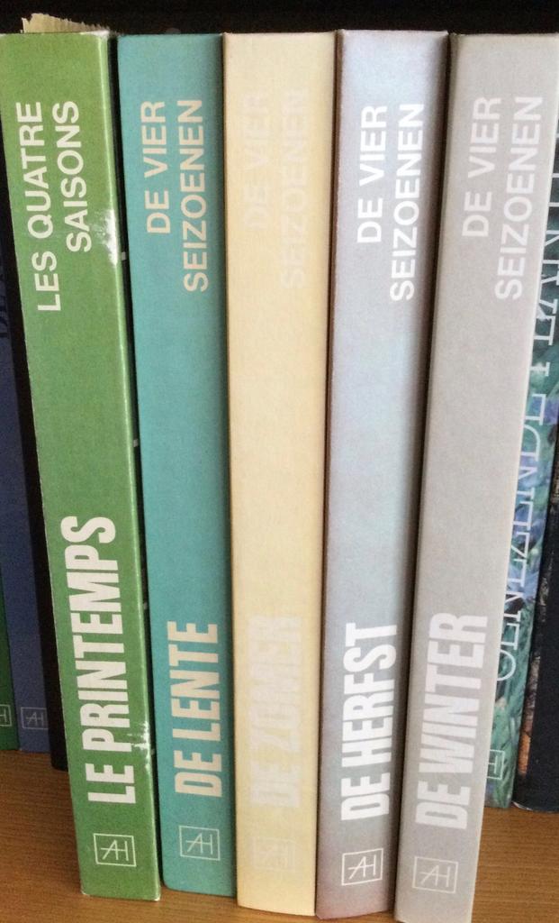 De 4 seizoenen - Artis historia - 5 stuks, Enlèvement ou Envoi, Comme neuf