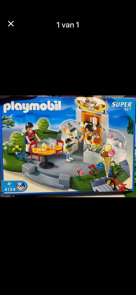 Playmobil Ijssalon 5474, Ophalen, Zo goed als nieuw