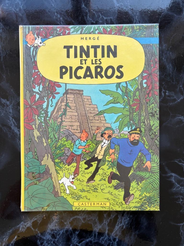 TINTIN - TINTIN ET LES PICAROS - EO - C1 - 1976 -TBE, Gelezen, Eén stripboek, Ophalen of Verzenden, Hergé.