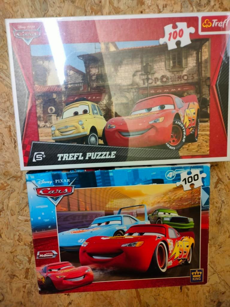 Cars puzzels en gezelschapsspellen, Enlèvement ou Envoi, Comme neuf, Puzzles