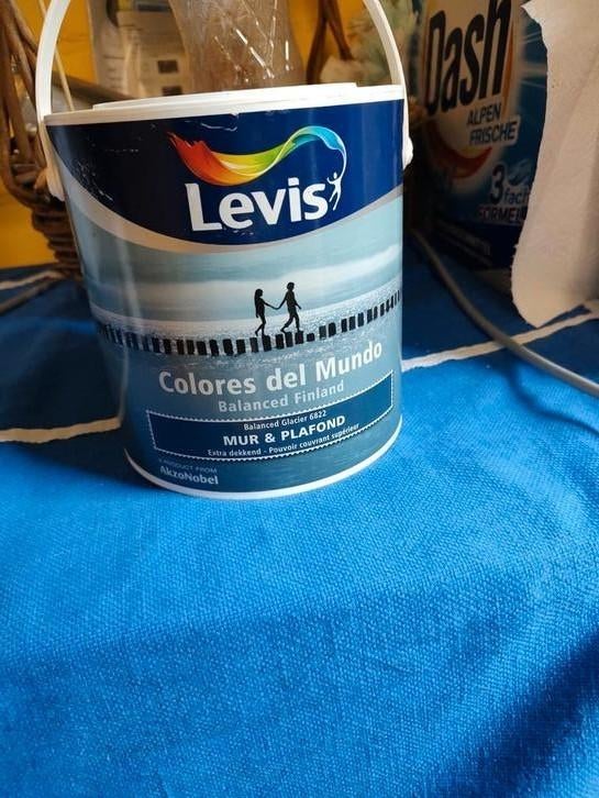 levis verf colores del mundo 2,5 liter ongeopend, nieuw, Bricolage & Construction, Enlèvement, Comme neuf, Peinture