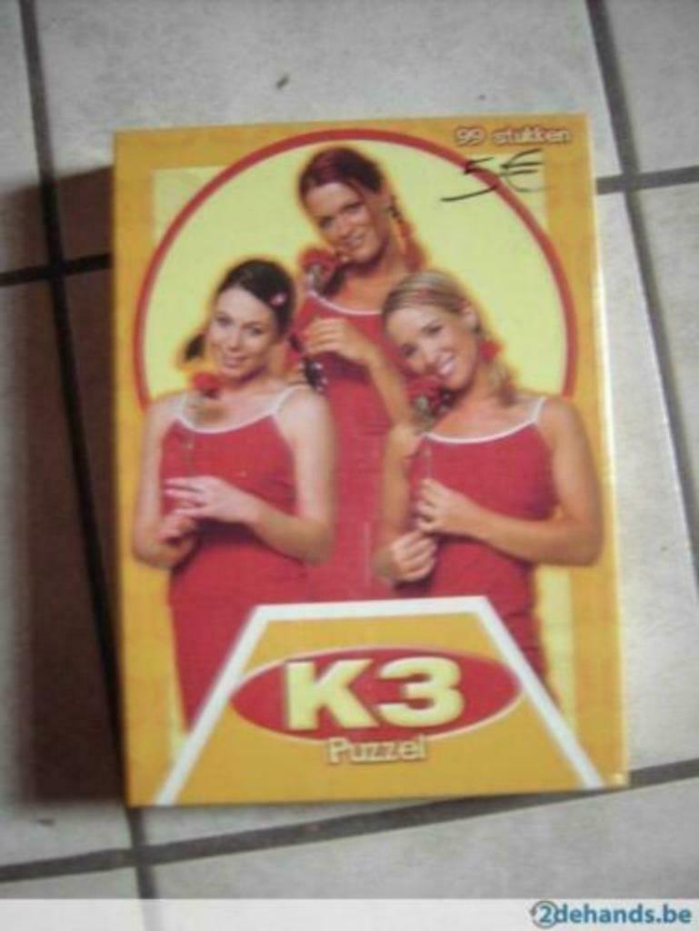 Puzzel K3 met rozen, Kinderen en Baby's, Speelgoed | Kinderpuzzels, Ophalen of Verzenden, Nieuw