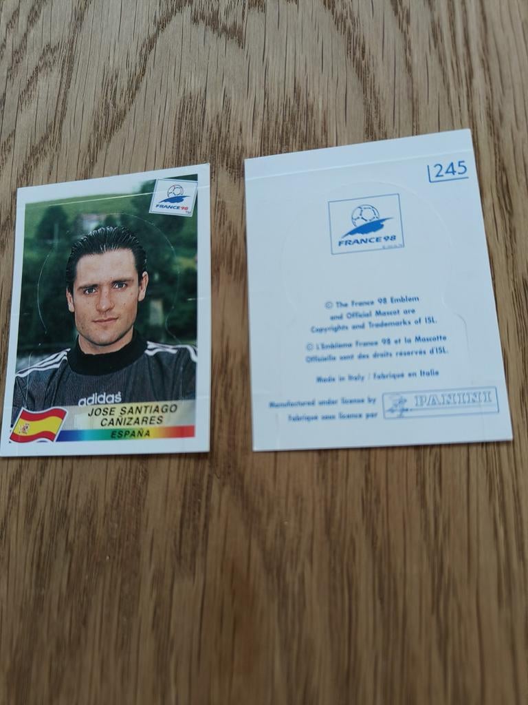 Autocollant panini pop-up de France 98 : n 245, Collections, Enlèvement ou Envoi, Comme neuf
