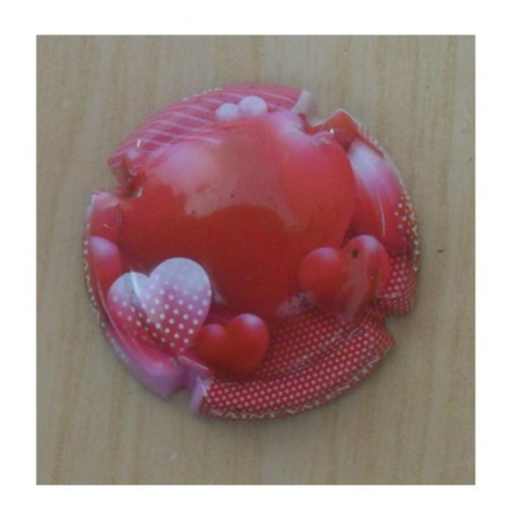 Champagne capsules - Generieken St Valentin 2023 JERO(G1297f, Verzenden