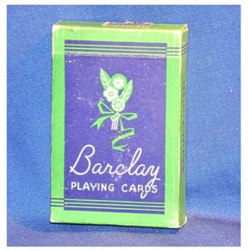§ jeu de cartes publicitaire barclay, Verzamelen, Merken en Reclamevoorwerpen, Ophalen of Verzenden, Zo goed als nieuw, Overige typen