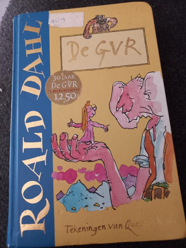 Roald Dahl - De GVR, Boeken, Ophalen of Verzenden, Gelezen, Roald Dahl