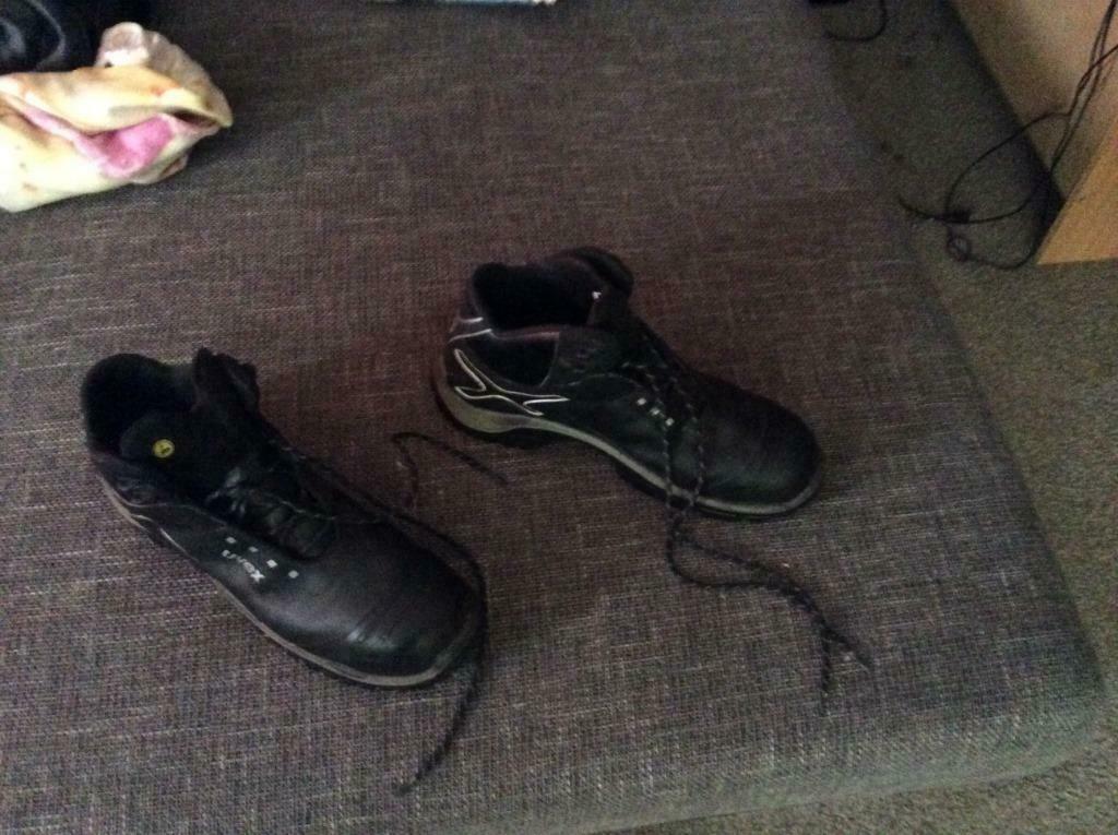 werkschoenen, Ophalen, Zo goed als nieuw