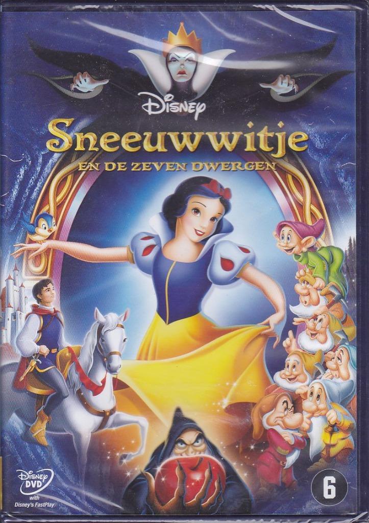 Sneeuwwitje en de zeven dwergen (DVD), Vanaf 6 jaar, Ophalen of Verzenden, Nieuw in verpakking, Tekenfilm