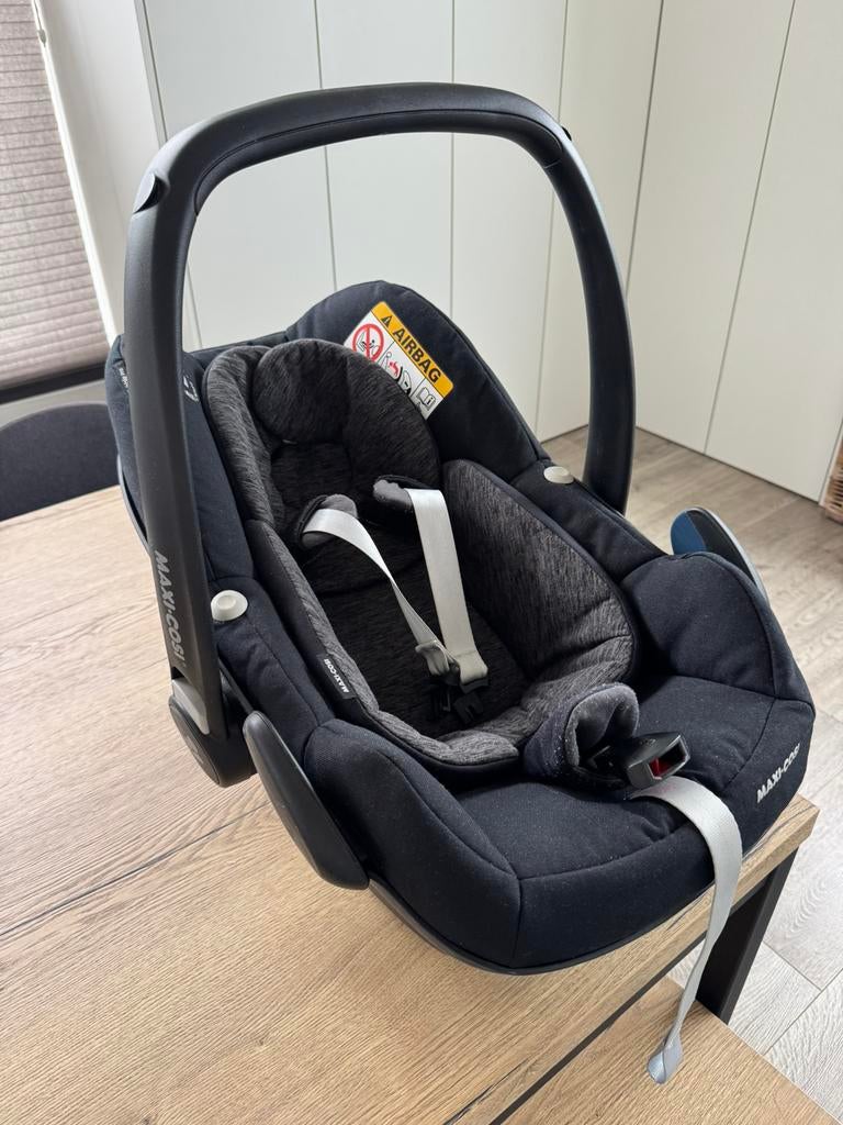 Maxi cosi pebble pro + isofix familyfix 3 basis, Ophalen, Gebruikt, Maxi-Cosi, Autogordel of Isofix