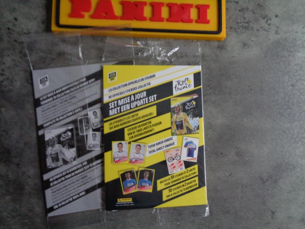 PANINI  stickers UPDATE SET WIELRENNEN TOUR DE FRANCE 2019, Verzenden, Nieuw