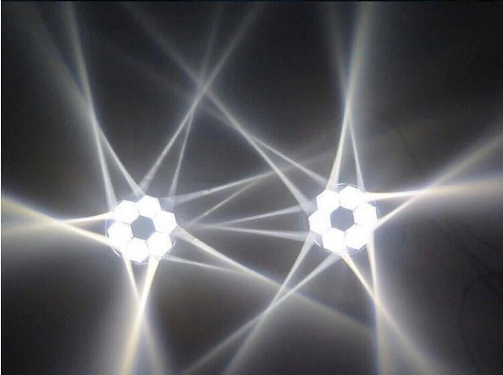 Nieuwe First Class 6 x 25W RGBW 6 Eye Led Moving Head, Ophalen of Verzenden, Nieuw, Flightcase