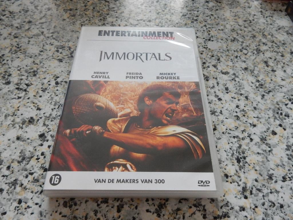 nr.2308- Dvd: immortals - actie, À partir de 16 ans, Enlèvement ou Envoi, Action