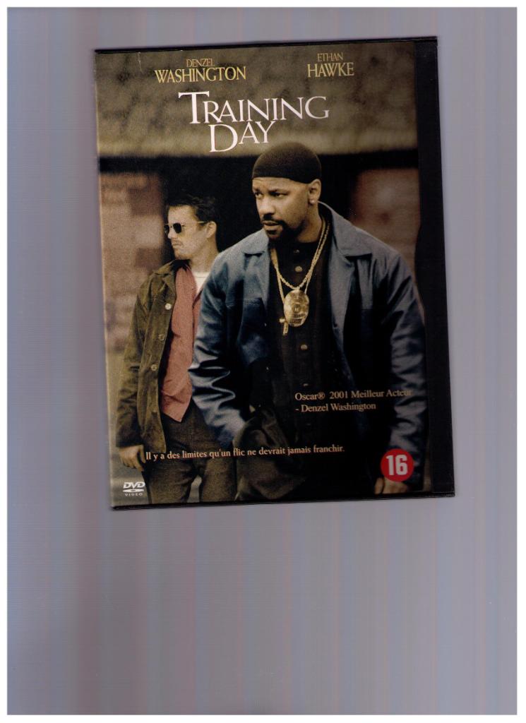 DVD Training Day - Avec Dezel Washington, oscar acteur 2001, À partir de 16 ans, Envoi, Utilisé, Action