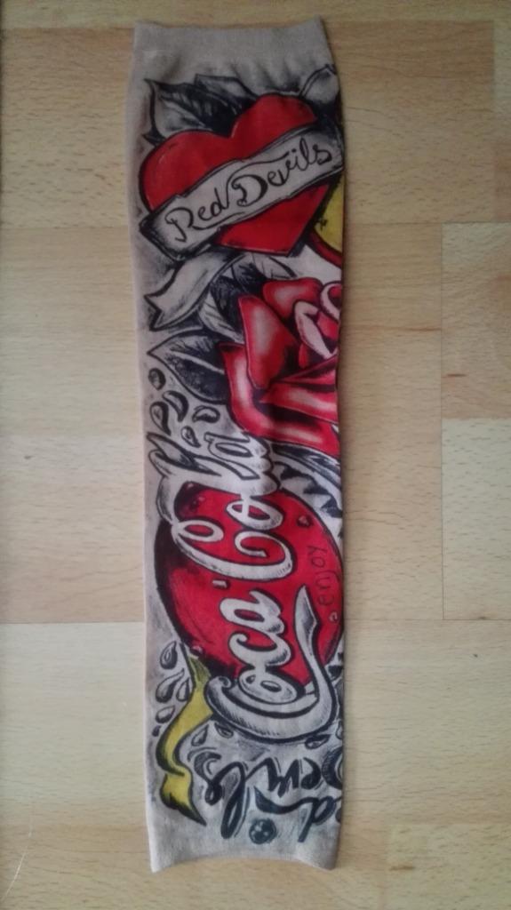 sleeve tattoo Rode Duivels, Enlèvement ou Envoi, Neuf, Autres types