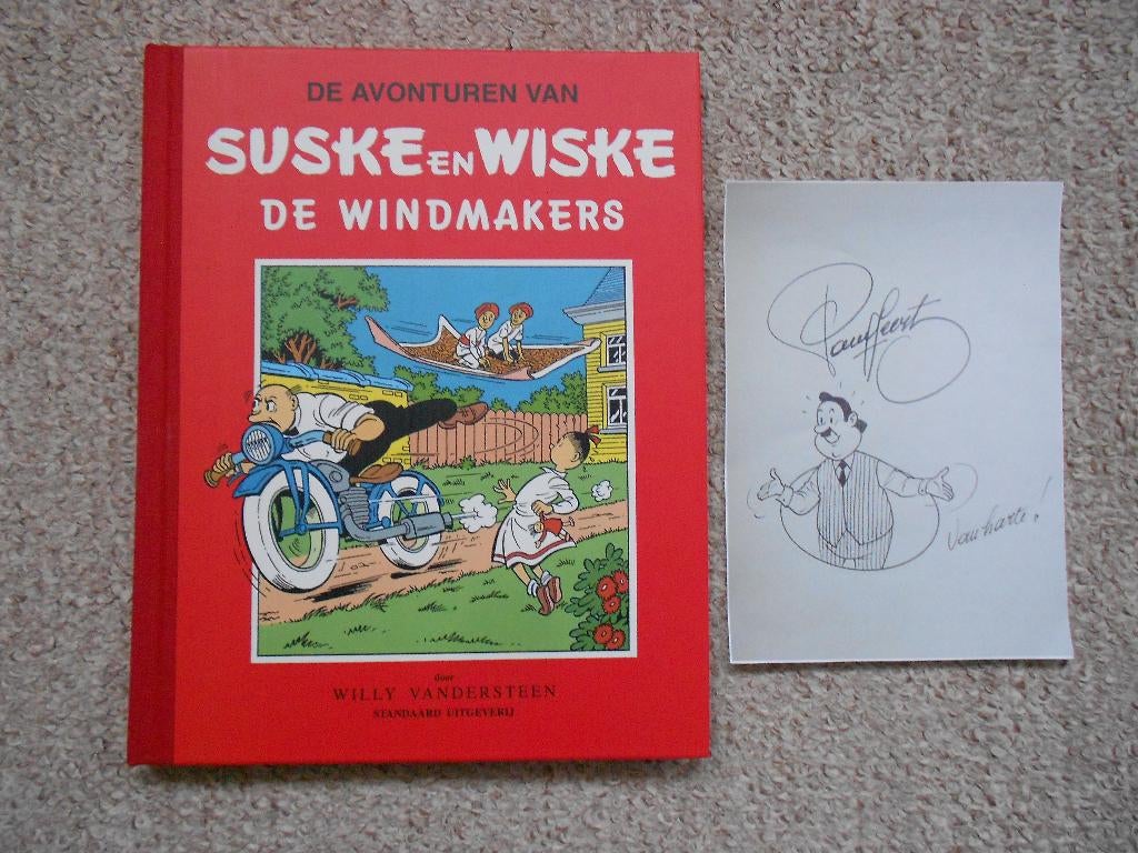 Suske en Wiske 41 - De Windmakers -Klassiek +tek Paul Geerts, Willy Vandersteen, Eén stripboek, Nieuw, Ophalen of Verzenden