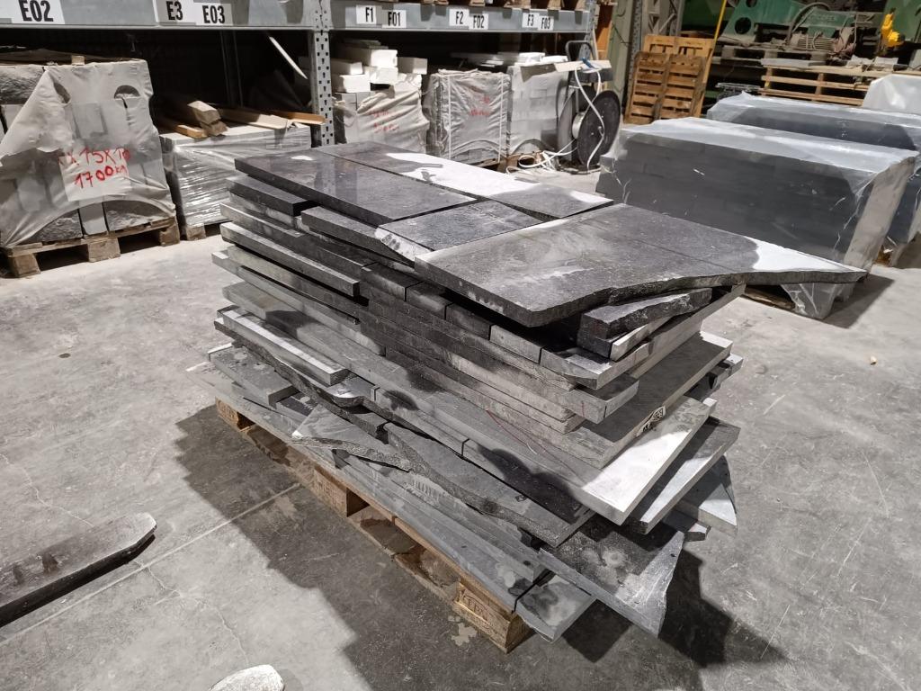 Cassons en Pierre bleue de Belgique 2 - 3 et 5 cm d'ép, Jardin & Terrasse, Pavé & Dalles, Neuf, Autres types, Pierre naturelle