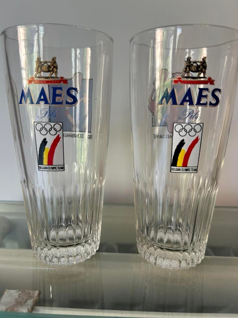 Bierglazen Maes Olympische spelen Atlanta ´96, Verzamelen, Ophalen, Zo goed als nieuw